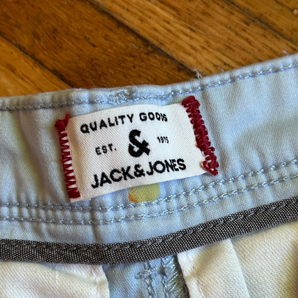 🩵🍋 NWT, Jack&Jones light blue shorts, size S - Picture 6 of 7